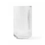 Lyngby Porcelæn - Vase en verre, H 25 cm, transparent