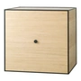 Audo - LA CHAMBRE À COUCHER Frame Armoire murale 49 (Porte incluse), Chêne