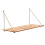 We Do Wood - Loop Shelf Bambou / Laiton