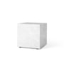 Audo - Plinth Cubic table d'appoint, blanc