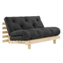 Karup Design - Roots Canapé-lit, 140 x 200 cm, pin naturel / gris foncé (734)