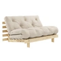 Karup Design - Roots Canapé-lit, 140 x 200 cm, pin naturel / beige (747)