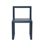 Ferm Living - Chaise Little Architect Chaise pour enfant, bleu foncé