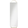 Ferm Living - Miroir en laiton orné, 45 x 159 cm, laiton