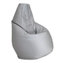 Zanotta - Pouf Sacco, VIP, gris