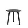 HAY - Bella Table d'appoint Ø 45 cm / H 39 cm, chêne teinté noir