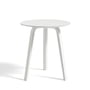 Hay - Bella Table d'appoint Ø 45 cm / H 49 cm, chêne teinté blanc