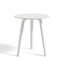 HAY - Bella Table d'appoint Ø 45 cm / H 49 cm, chêne teinté blanc