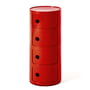 Kartell - Componibili 4985, rouge