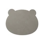 Lind dna - Set de table enfant ours, nupo gris clair