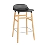 Normann Copenhagen - Form tabouret de bar 65 cm, piètement chêne / noir