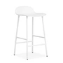 Normann copenhagen - Tabouret de bar Form h 65 cm, blanc