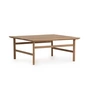 Normann copenhagen - table basse grow , 80 x 80 cm, chêne