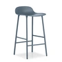 Normann copenhagen - Tabouret de bar Form h 65 cm, bleu