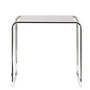 Thonet - B 9 b Table d'appoint, chrome / blanc pur (RAL 9010)