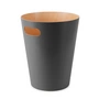 Umbra - Corbeille à papier Woodrow, couleur charbon