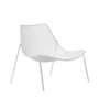 Emu - Chaise lounge Round, blanc