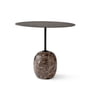 & Tradition - Lato Table d'appoint H 45 cm, 40 x 50 cm, warm black / marbre emparador