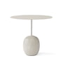 & Tradition - Lato Table d'appoint H 45 cm, 40 x 50 cm, ivory white / crema diva Marbre