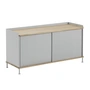 Muuto - Enfold Sideboard 125 x 62 cm, chêne / gris
