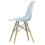 Vitra - Eames Plastic Side Chair DSW RE, frêne couleur miel / gris glacé (patins en feutre blanc)