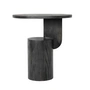 Ferm Living - Table d'appoint Insert, cendre teintée noir