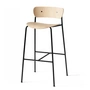 & tradition - Pavilion Tabouret de bar AV9, H 95 cm, noir / chêne laqué
