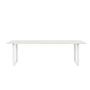 Muuto - 70/70 Table de salle à manger, 255 x 108 cm, blanc (stratifié)