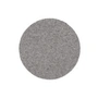 myfelt - Carl Tapis de boules de feutre, Ø 90 cm, gris chiné