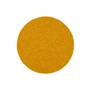myfelt - Klara Tapis de boules de feutre, Ø 90 cm, jaune moutarde