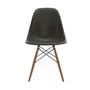 Vitra - Side Chair Eames en fibre de verre DSR, frêne miel / Eames peau d'éléphant gris (feutre planeur blanc)