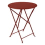 Fermob - Bistro Table pliante Ø 60 cm, ocre rouge