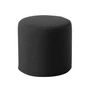 Softline - Drum tabouret / table d'appoint haut, Ø 45 x H 40 cm, Vision gris foncé (439)