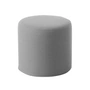 Softline - Drum tabouret / table d'appoint haut, Ø 45 x H 40 cm, Vision gris clair (445)