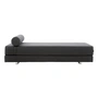 Softline - Lubi Canapé-lit avec matelas en mousse froide, Vision gris foncé (439), incl. traversin