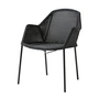Cane-line - Breeze Fauteuil empilable (5464) Outdoor, noir