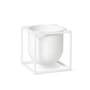 Audo - Kubus Flowerpot 14, blanc