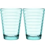 Iittala - Aino Aalto Verre à long drink 33 cl, vert d'eau (set de 2)