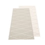 Pappelina - Max tapis réversible, 70 x 160 cm, lin / vanille
