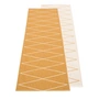 Pappelina - Max tapis réversible, 70 x 240 cm, ocre / vanille