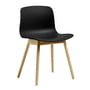 Hay - About A Chair AAC 12 , chêne laqué / black 2. 0