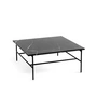 HAY - Rebar Coffee Table, 80 x 84 cm, marbre / noir