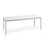 Nardi - Table à glissière rio 140, blanche