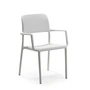 Nardi - Bora Chaise avec accoudoirs, blanc