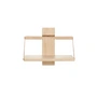 Andersen Furniture - étagère à suspendre Wood Wall, 30 x 18 x 24 cm, chêne