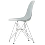 Vitra - Chaise, Chaise Eames Plastic Side  DSR, chromé / gris clair (feutre basique foncé)