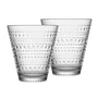 Iittala - Verre Kastehelmi Verre à boire 30 cl, transparent (set de 2)