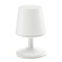 Koziol - Lampe de table sans fil, blanche