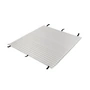 HAY - Palissade Quilted Cushion pour canapé lounge, sky grey