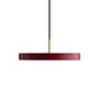 Umage - Asteria Mini lampe LED suspendue, laiton / ruby red